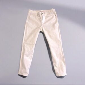 White Levis Ankle Length